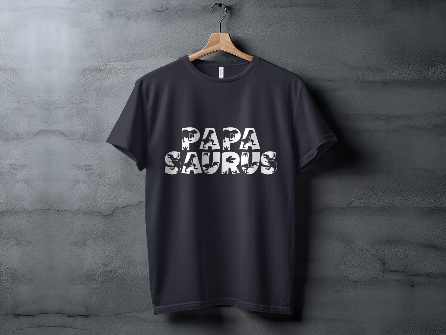 Papa Saurus T-Shirts, Father's Day Gift for Dad, Dinosaur Dad, Father Daddy Gift Idea, Rex Dad, Father T-Shirts