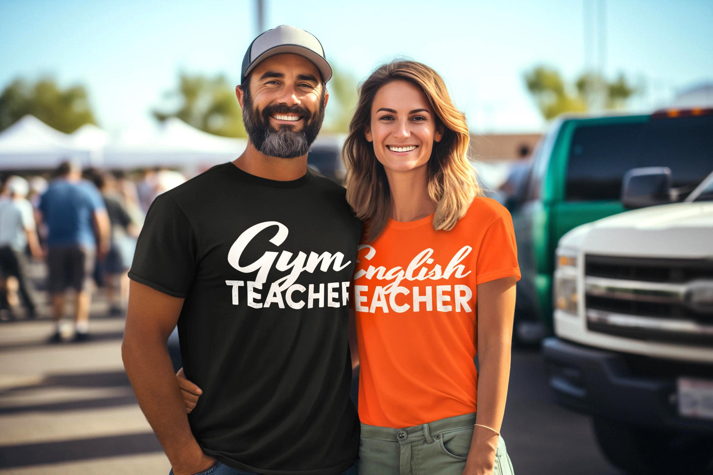Matching Teacher T-Shirts | Funny Halloween Costume, Newly Engaged Couples