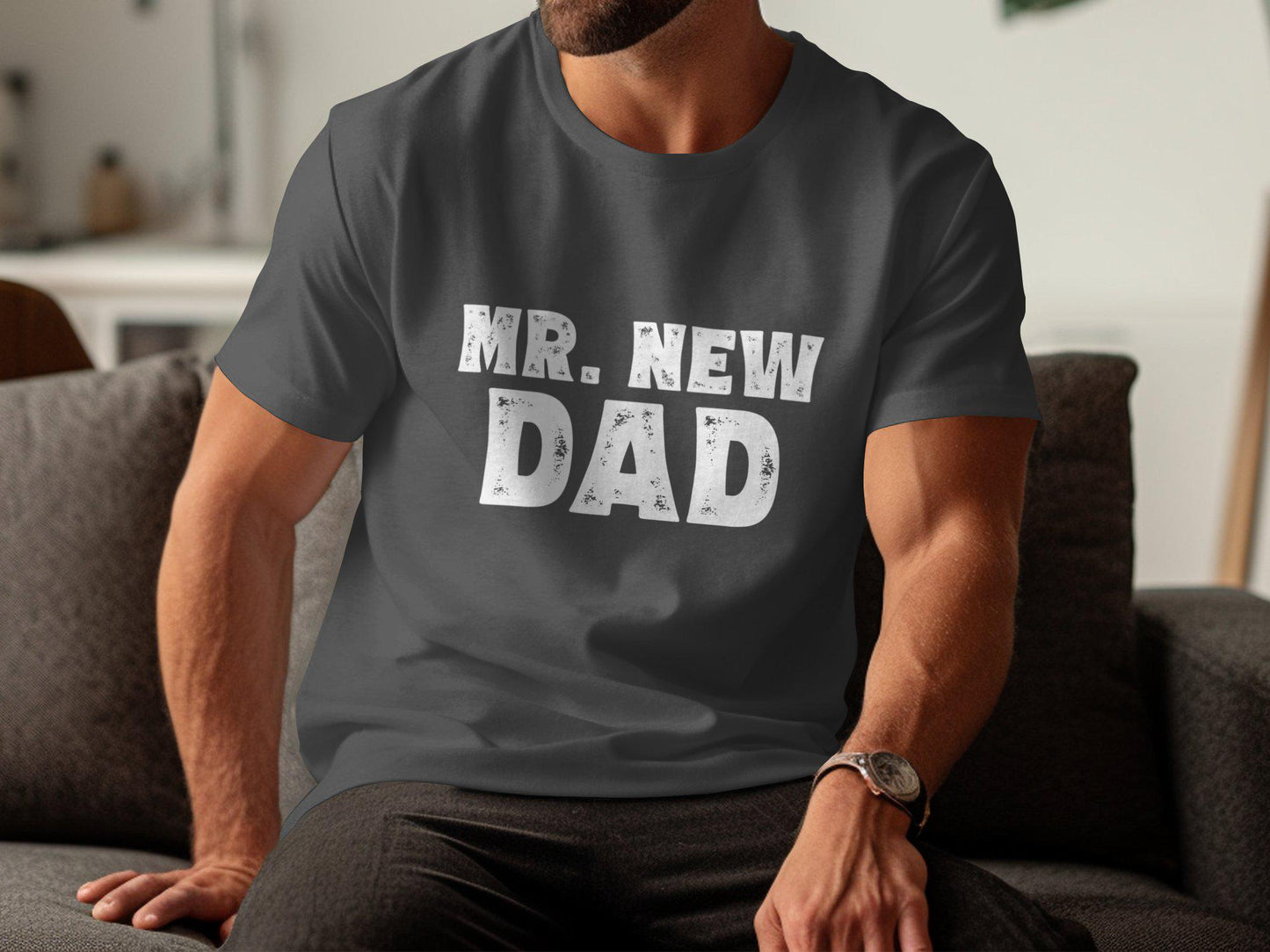Mr New Dad T-Shirt, New Dad Gift, Father's Day T-Shirt, First Time Dad, New Parent Gift, Expecting Dad, Pregnancy Announcement