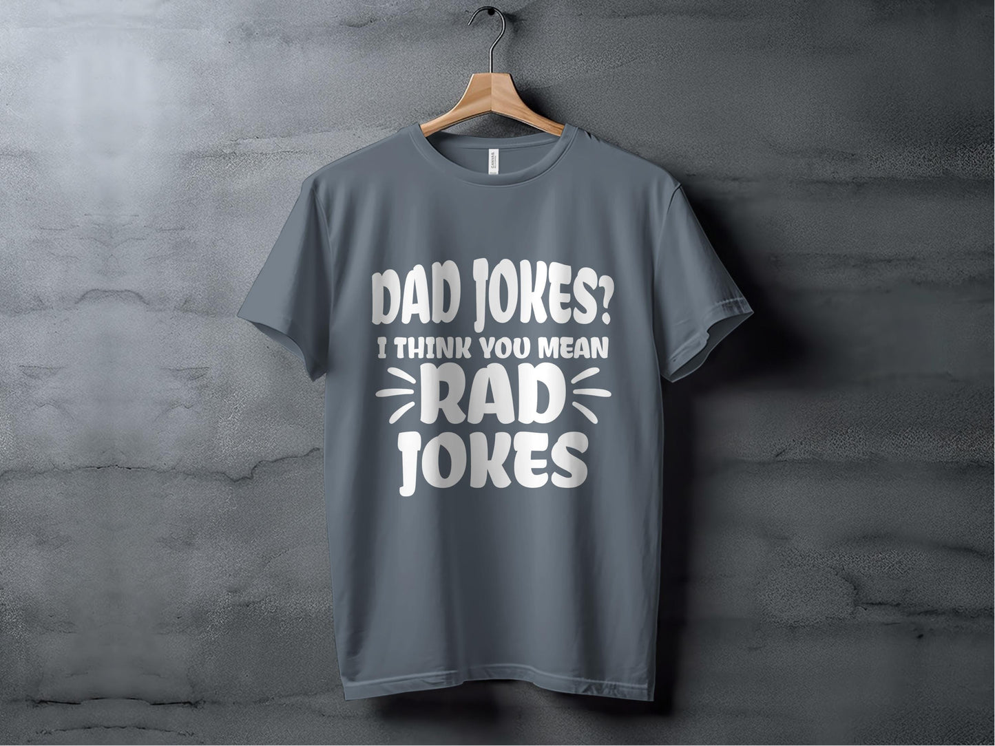 Dad Jokes Rad Jokes T-Shirts, Funny Dad T-Shirt, Fathers Day Gift, Dad Birthday Gift, Gift for Dad, Trendy Dad Shirt, Dad Tee