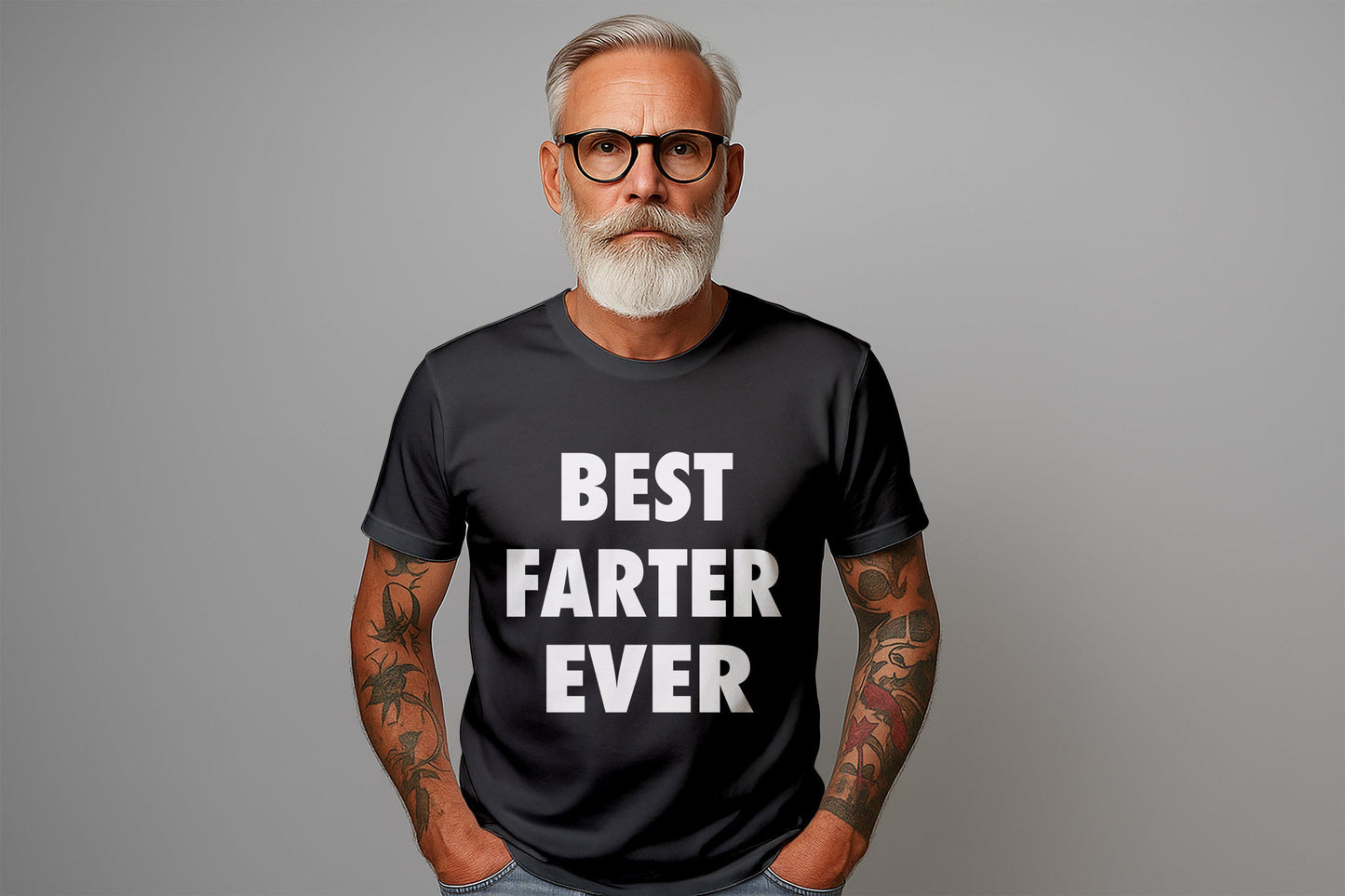 Gift for Dad, Best Farter Ever T-Shirt, Funny Dad Shirt, Fathers Day Gift, Dad Birthday Gift, Dad Joke Tshirts, Sarcastic Tee for Dad