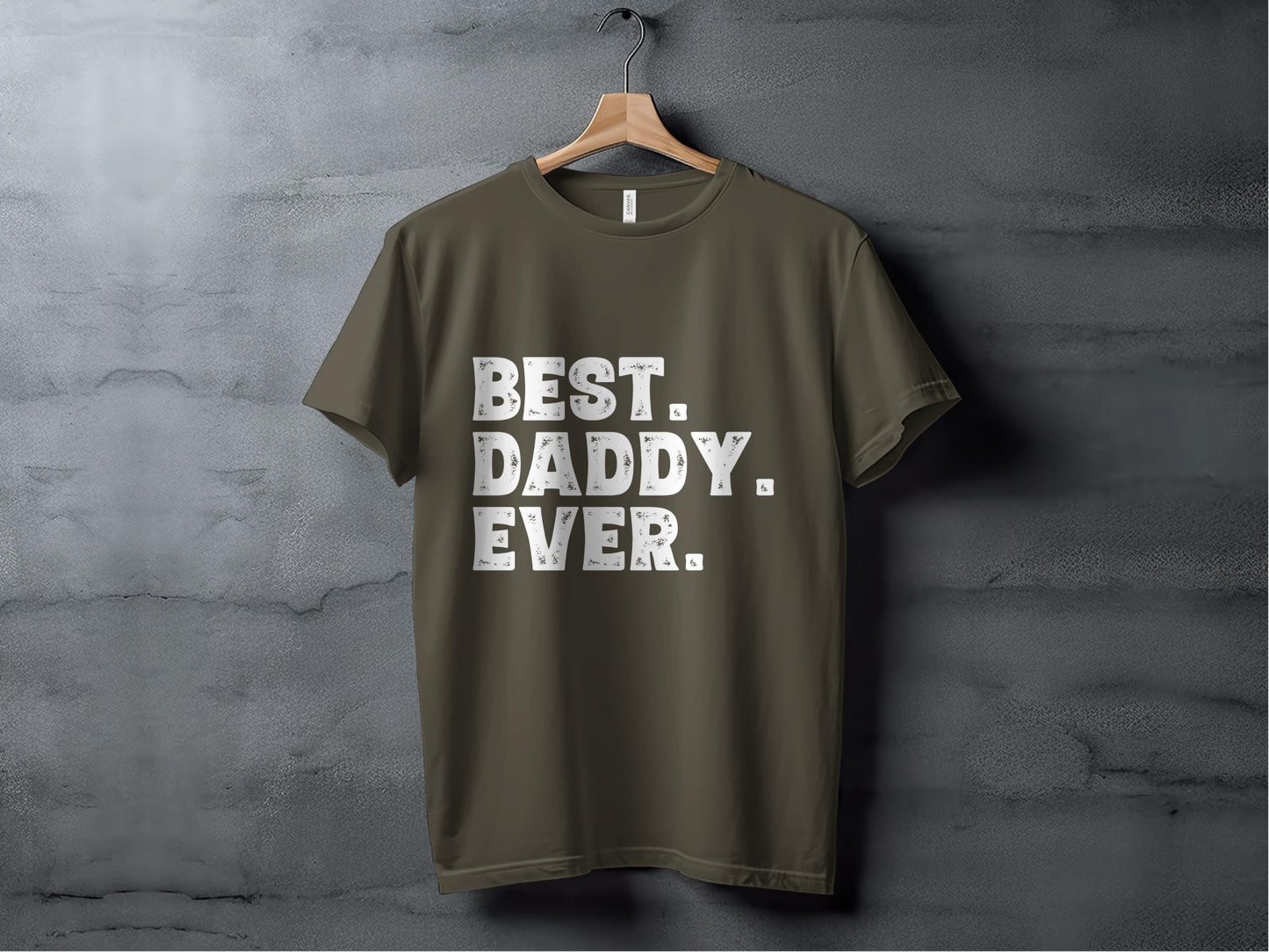 Gift for Dad Best Daddy Ever T-Shirt - Dad Gifts for Birthday from Daughter and Son