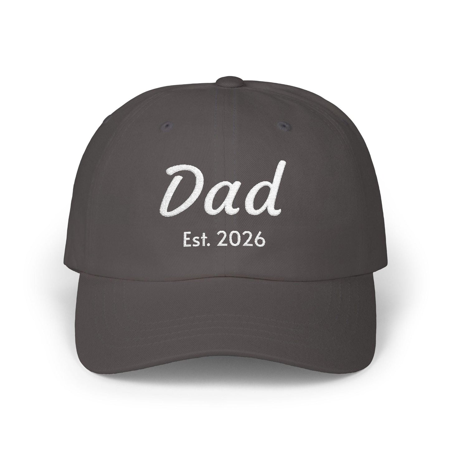 Dad Est. 2026 Embroidered Cap | New Dad Gift
