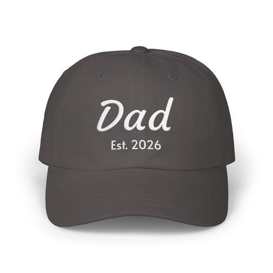 Dad Est. 2026 Embroidered Cap | New Dad Gift