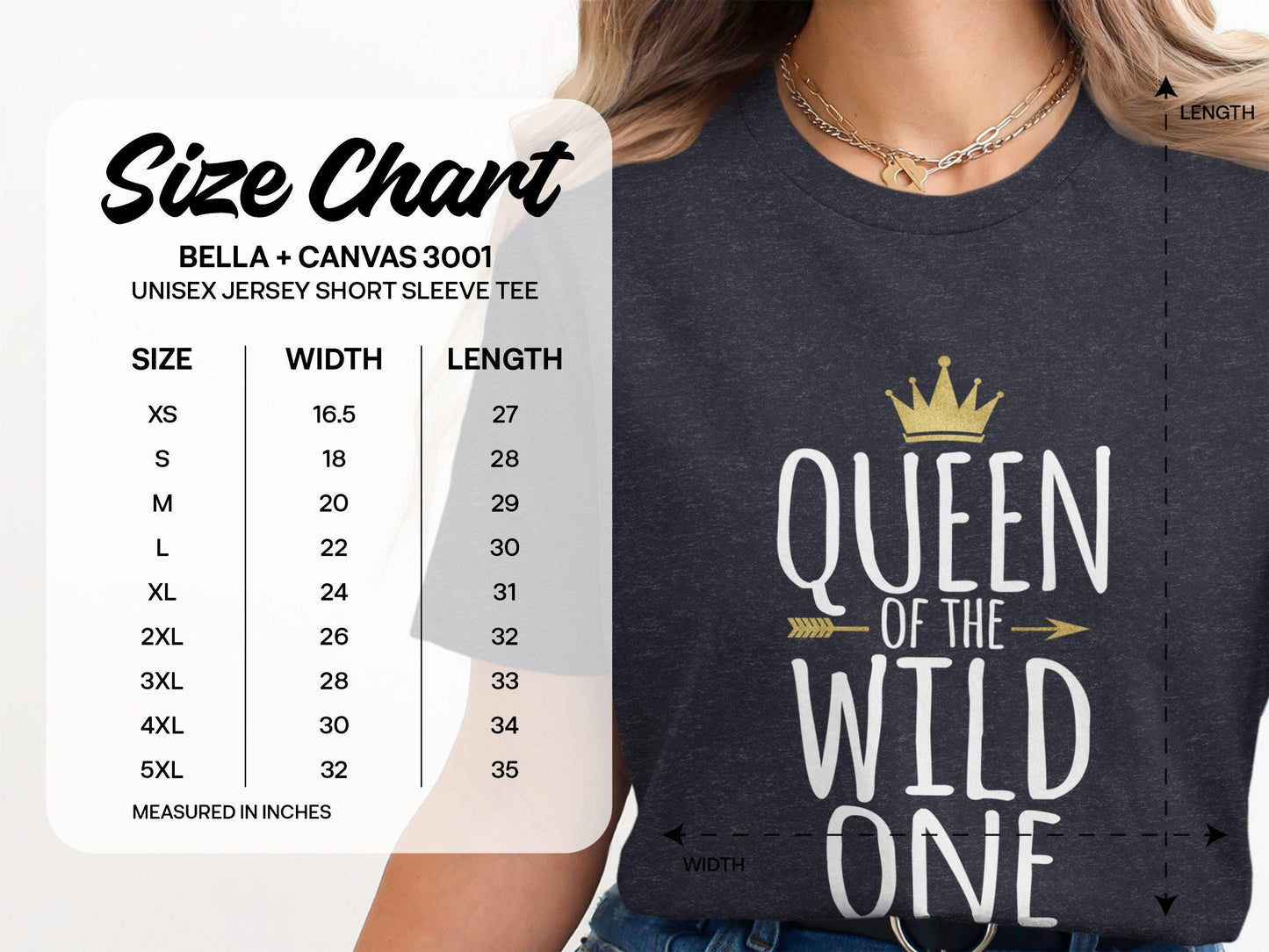 Queen of the Wild One T-Shirt: Funny Mom Tee
