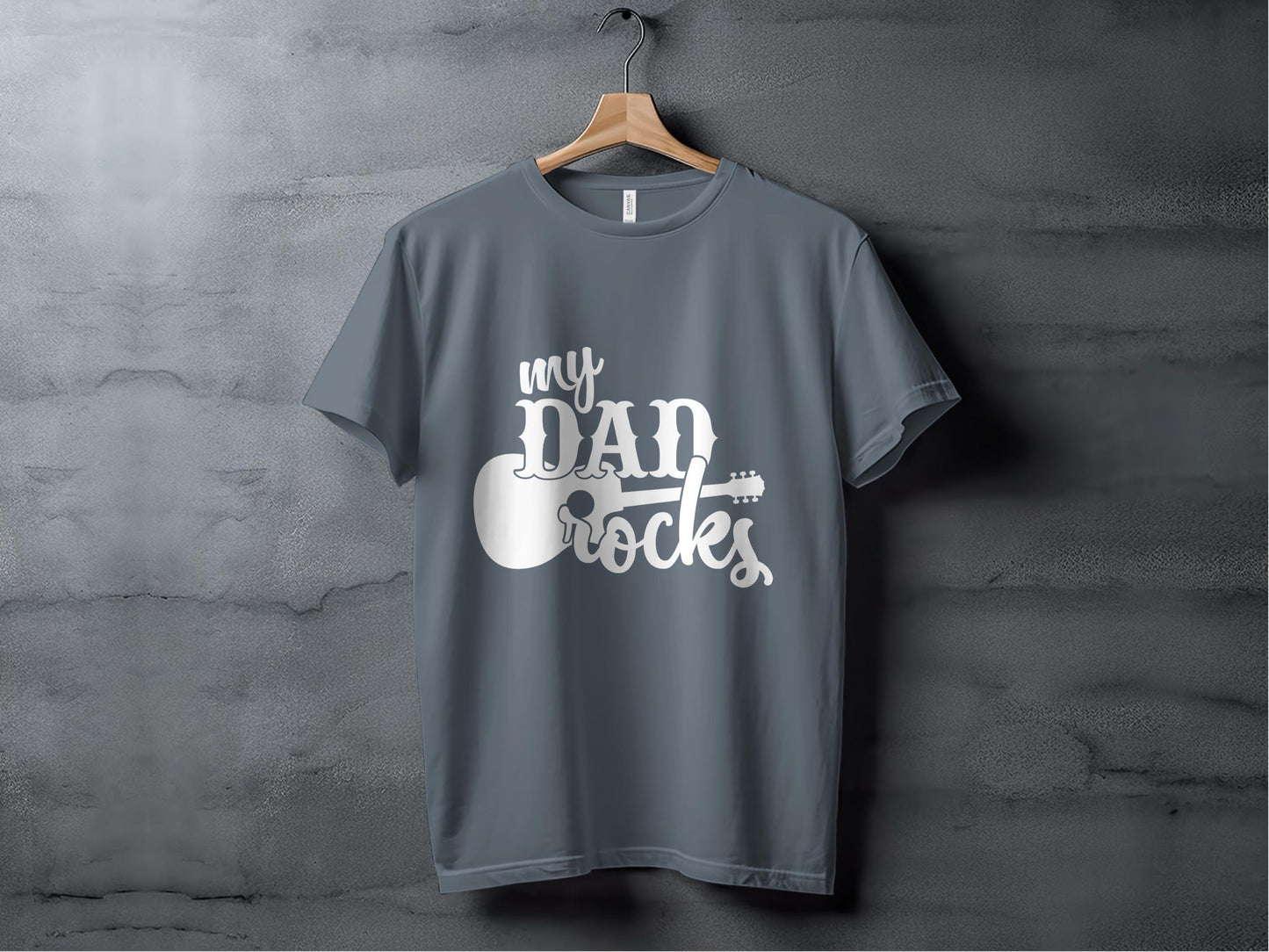 My Dad Rocks T-Shirts, Guitar Dad, Rock n Roll Dad, Father's Day Gift, Musician Dad T-Shirts, Best Dad Ever T-Shirts