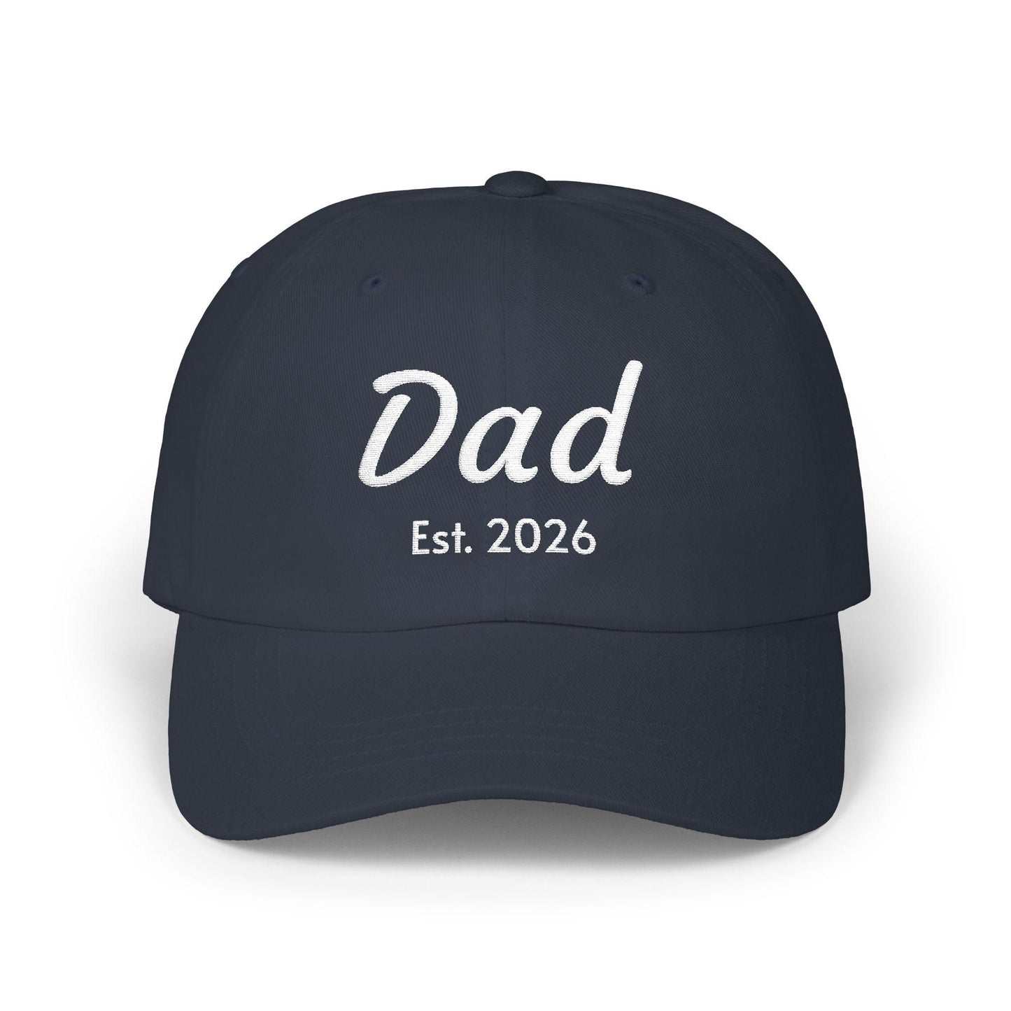 Dad Est. 2026 Embroidered Cap | New Dad Gift