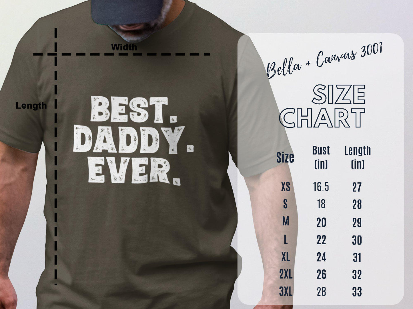 Best Daddy Ever T-Shirts, Gift for Dad, Fathers Day Gift, Fathers Day T-Shirt, Best Dad Shirt, Dad TShirt, Gift for Him
