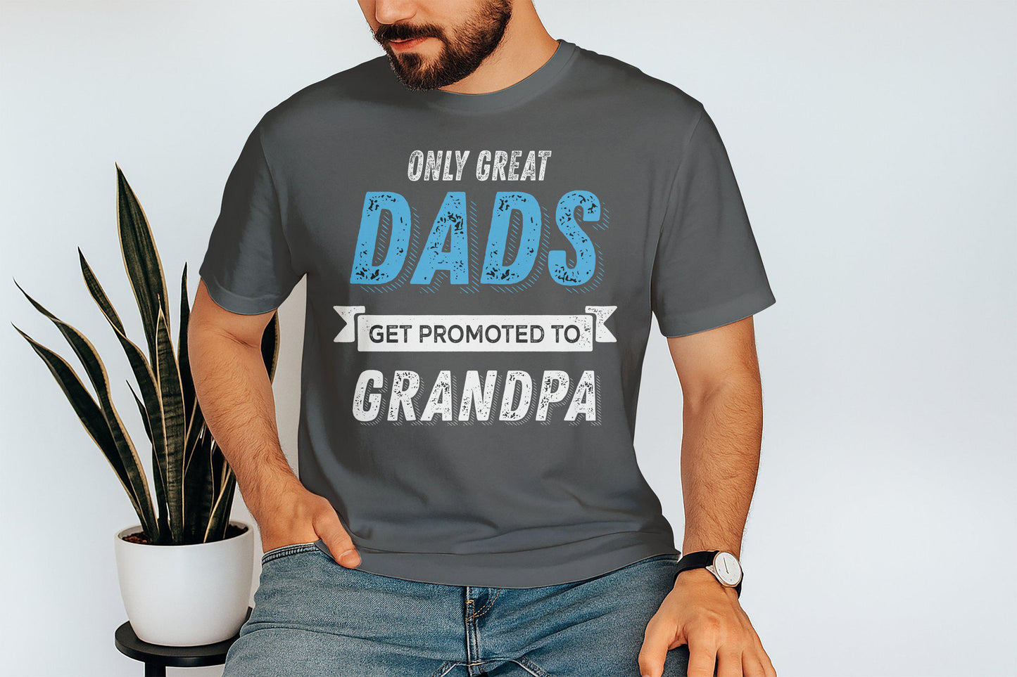 Great Dads T-Shirts, Grandpa Gift, Fathers Day Shirts, Promoted to Grandpa T-Shirts, Dad Gifts, New Grandpa T-Shirts, Grandpa to be Shirts
