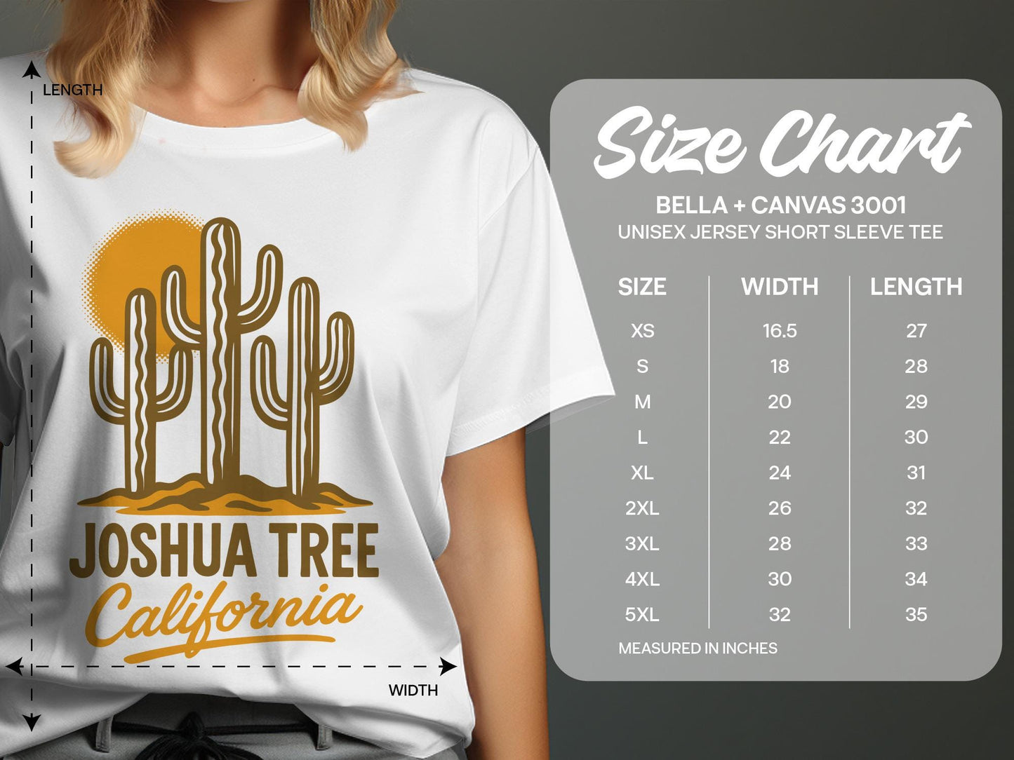 Joshua Tree California T-Shirt, Retro Desert Souvenir Tee