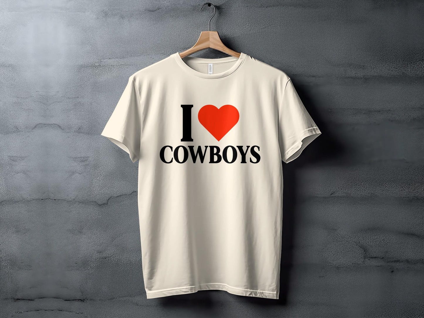 I Heart Cowboys T-Shirt, Western Fan Apparel