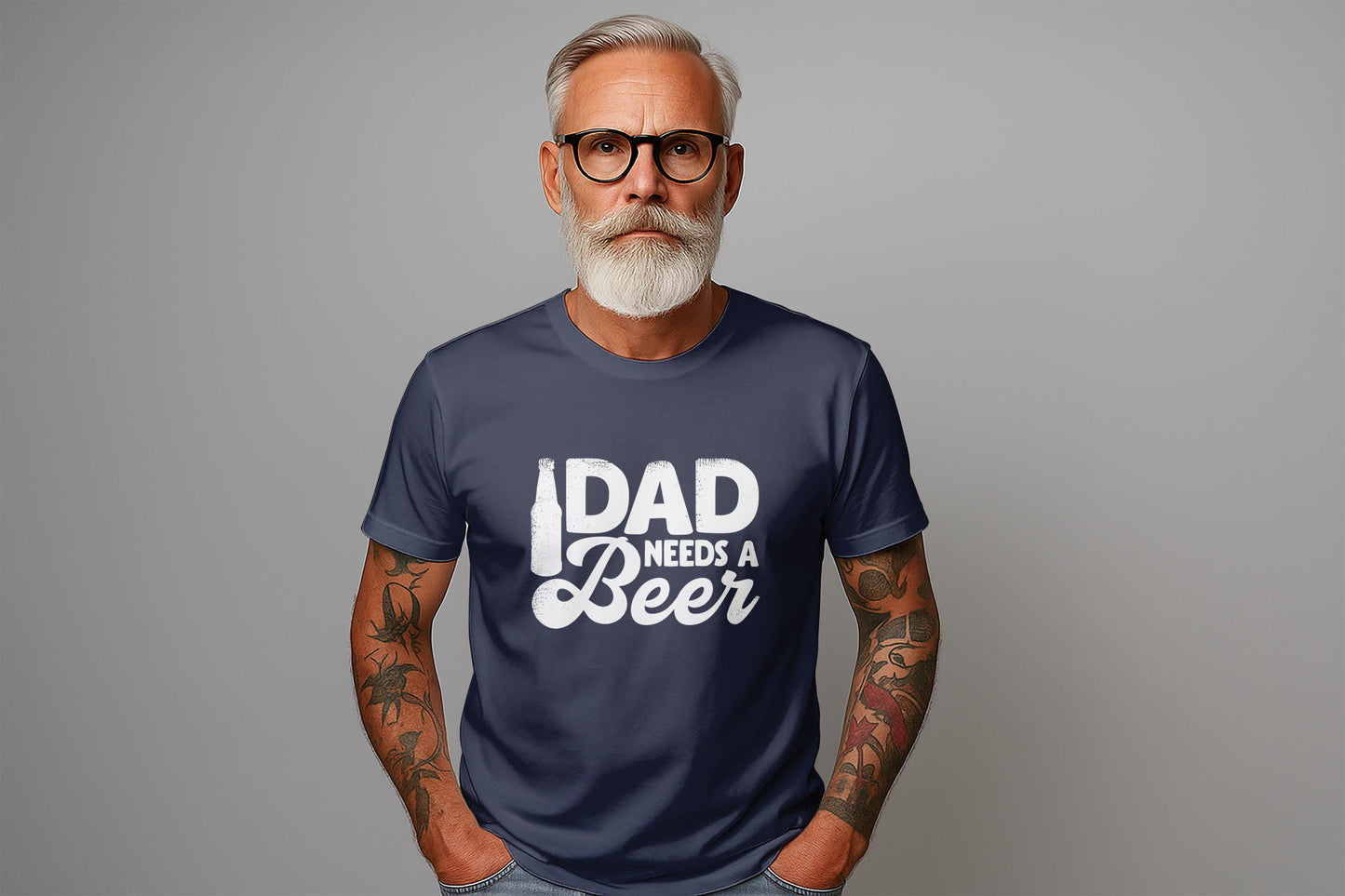 Dad Needs A Beer T Shirts, Fathers Day, Funny Dad Gift, Dad T Shirts, Gift For Dad, Beer Lover Gift, Dad Birthday, Dad Present, Beer