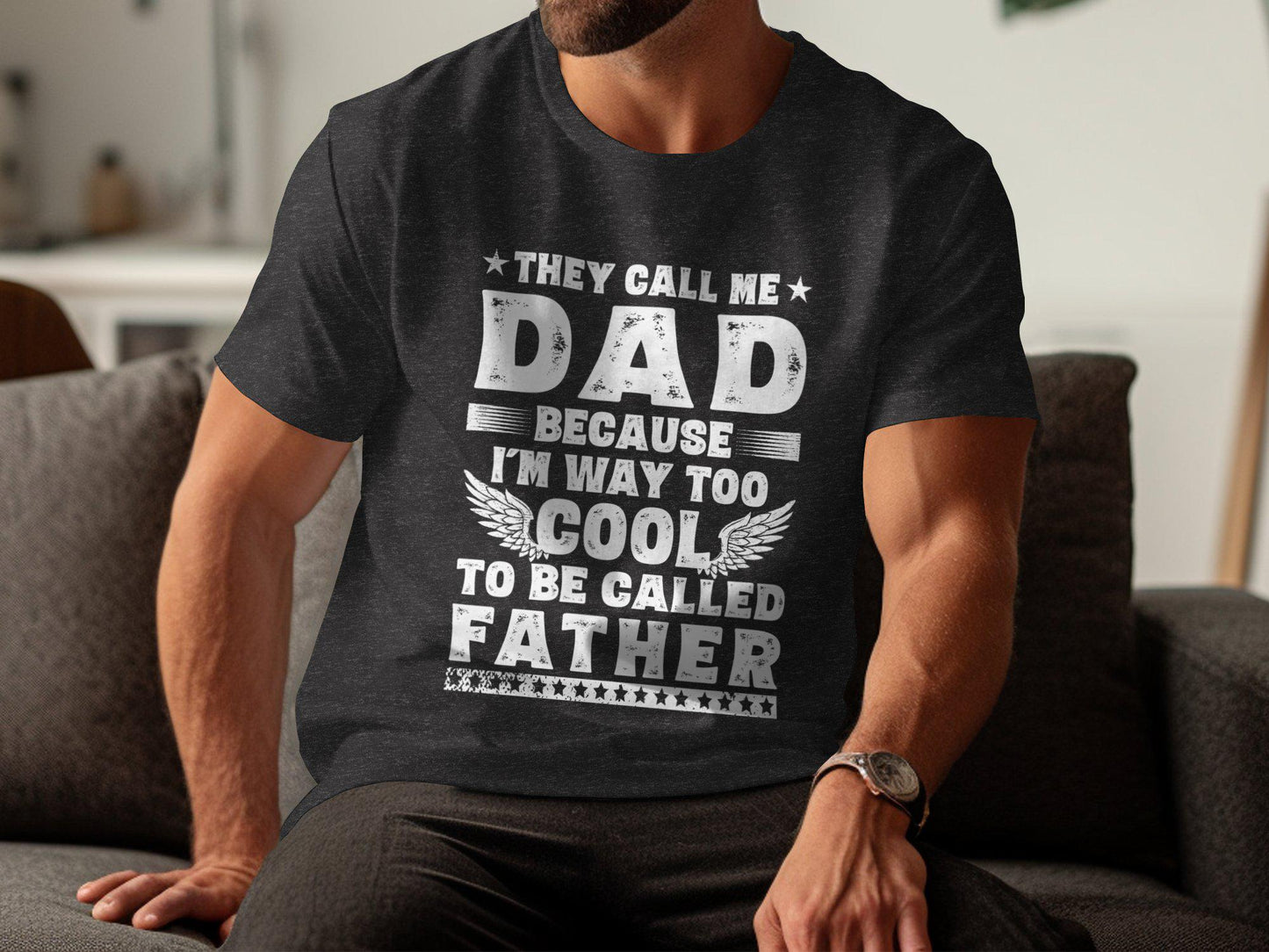 Funny Dad T-Shirt, Gift for Dad, Fathers Day Tee, Cool Dad Shirt, They Call Me Dad, Fathers Day Gift, Dad Joke, Mens Dad T-Shirts