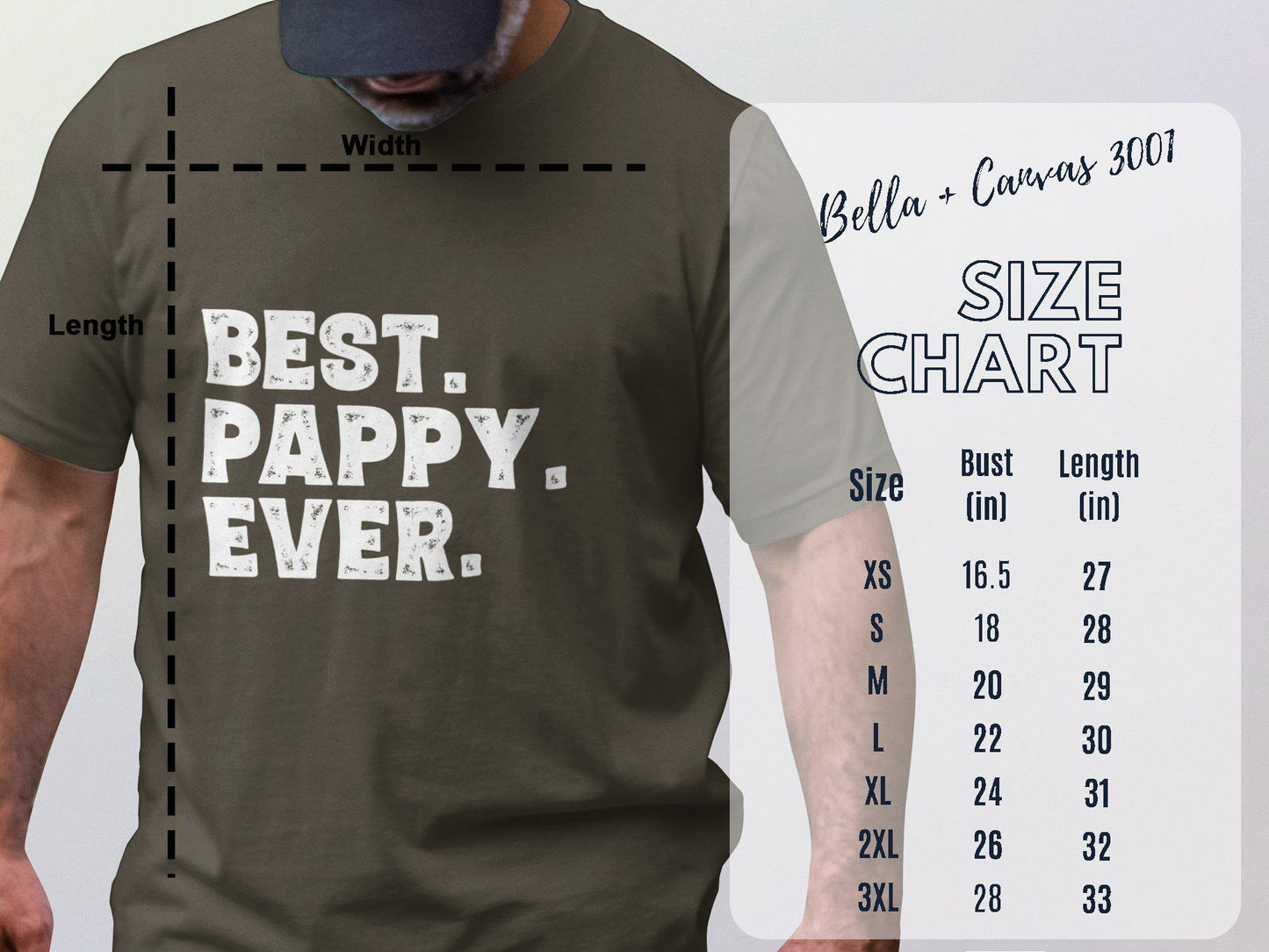 Best Pappy Ever T-Shirts, Funny Fathers Day Gift, Gift for Dad, Pappy T Shirts, Papa Tee, Grandfather Shirt, Awesome Pappy Gift