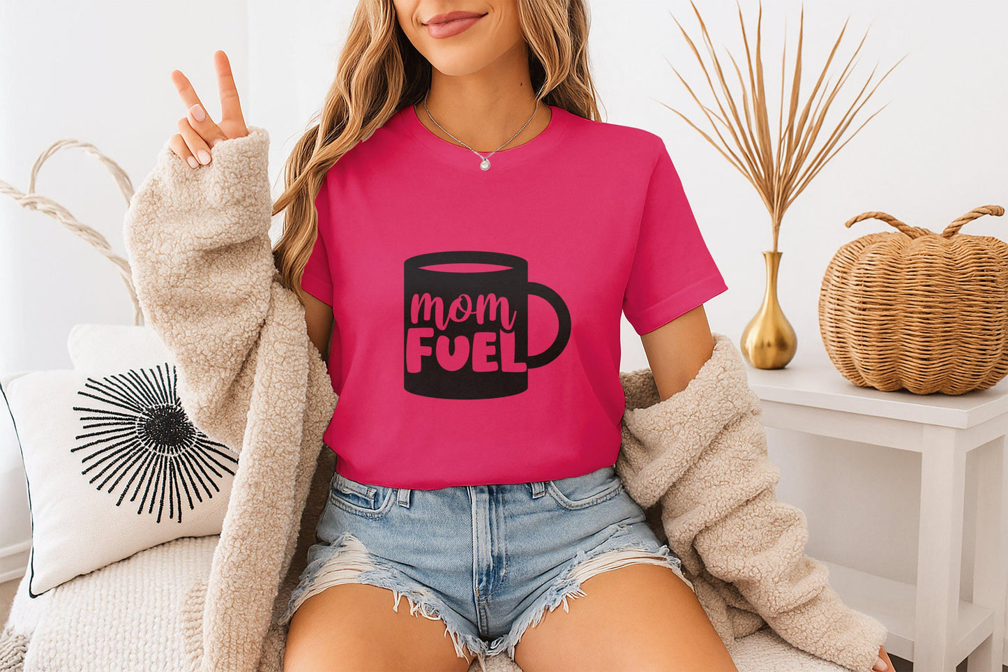 Mom Fuel T Shirts, Coffee Lover Tees, Best Mom Ever TShirt, Gift for Mom, Mother's Day Gifts, Mothers Day Tee, Mom Life Shirt