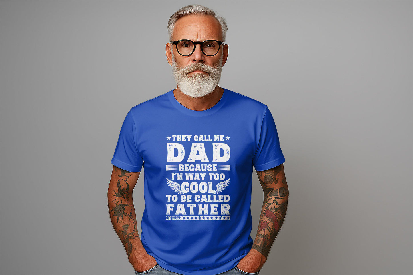 Funny Dad T-Shirt, Gift for Dad, Fathers Day Tee, Cool Dad Shirt, They Call Me Dad, Fathers Day Gift, Dad Joke, Mens Dad T-Shirts