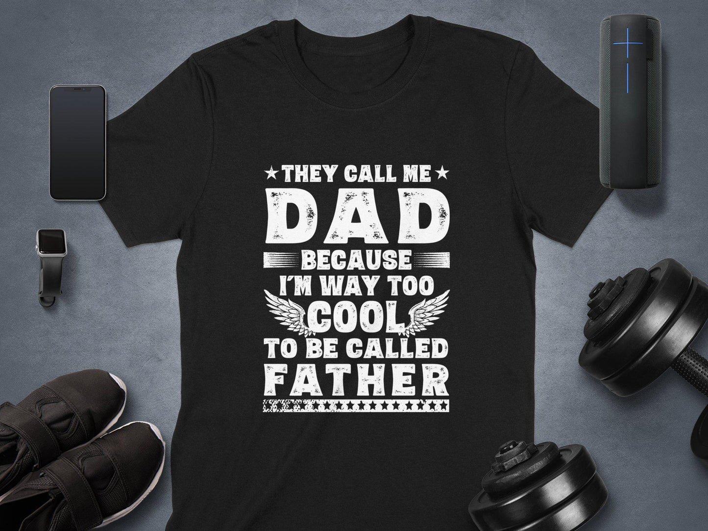 Funny Dad T-Shirt, Gift for Dad, Fathers Day Tee, Cool Dad Shirt, They Call Me Dad, Fathers Day Gift, Dad Joke, Mens Dad T-Shirts