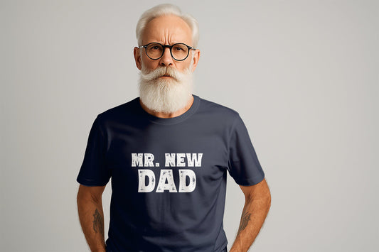 Mr New Dad T-Shirt, New Dad Gift, Father's Day T-Shirt, First Time Dad, New Parent Gift, Expecting Dad, Pregnancy Announcement