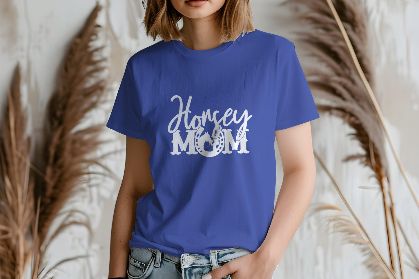 Horsey Mom T-Shirt: Equestrian Horse Lover Gift