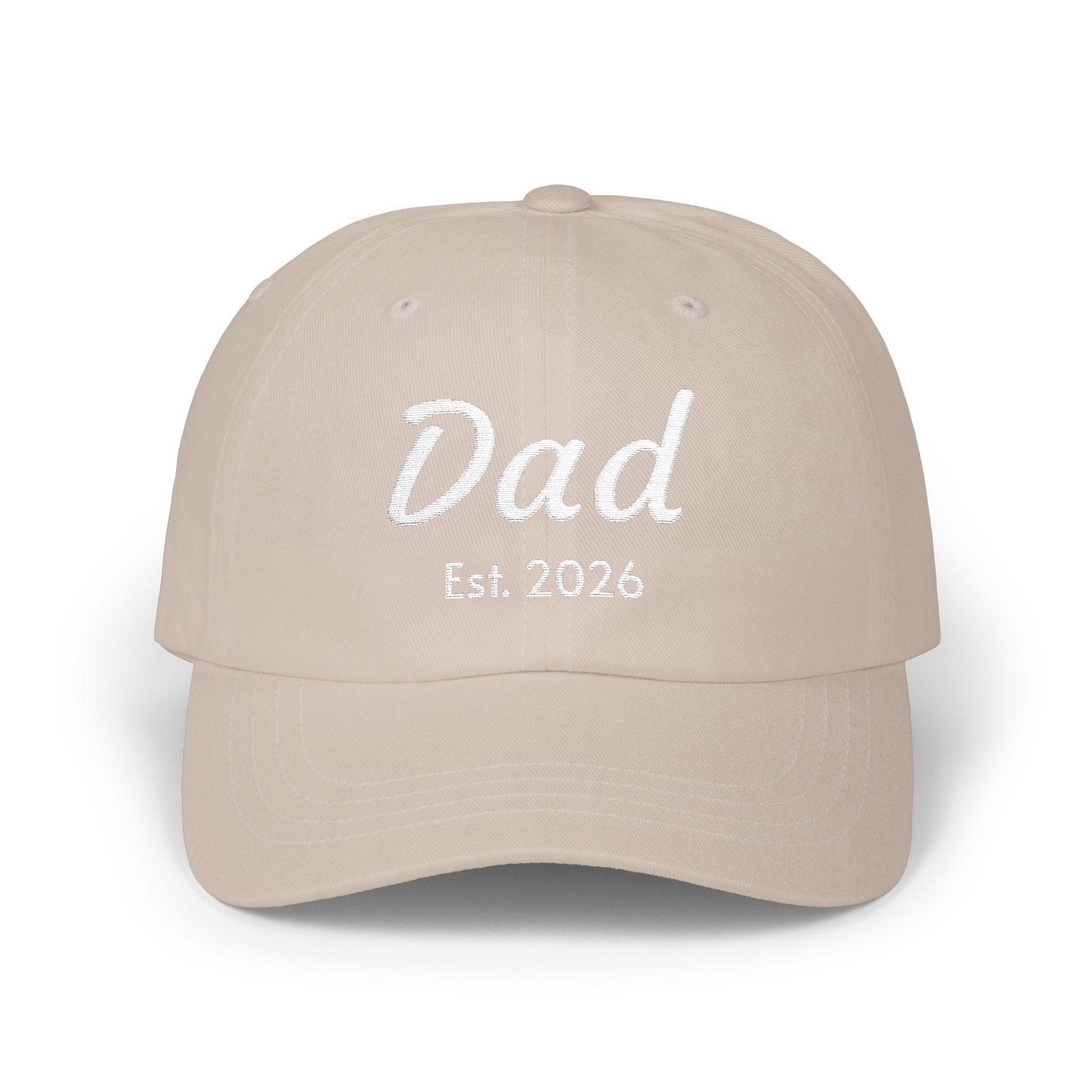 Dad Est. 2026 Embroidered Cap | New Dad Gift