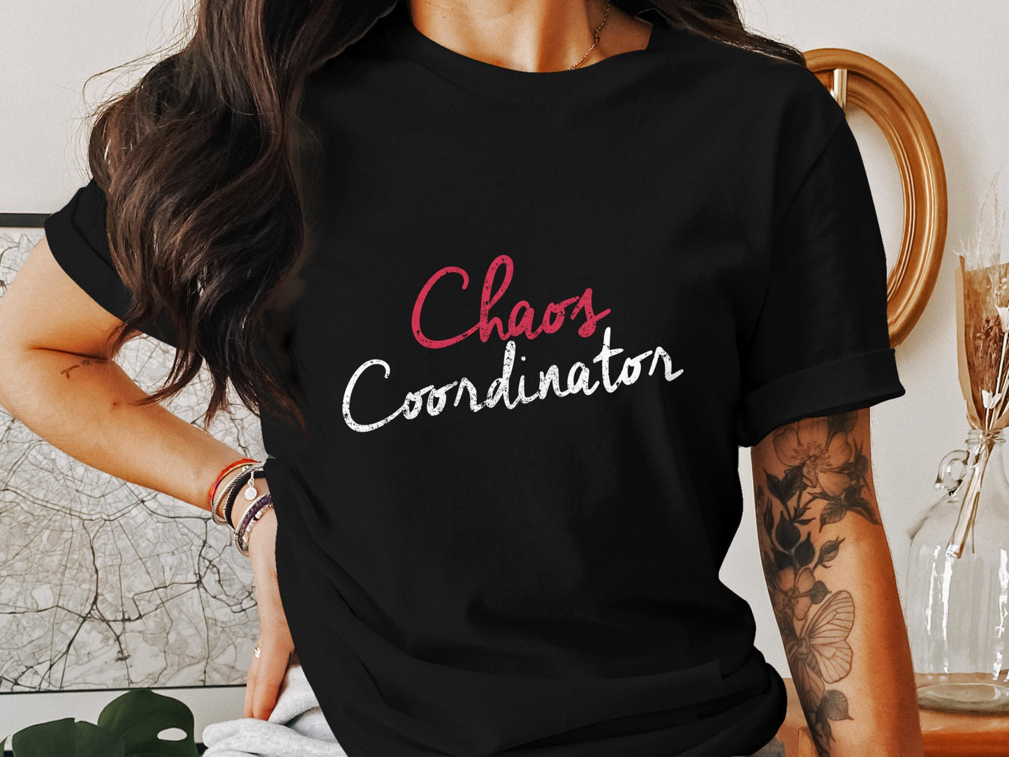 Chaos Coordinator T-Shirts, Funny Mom Shirt, Mother's Day, Gift for Mom, Mom Life T-Shirts, Chaos T-Shirts, Trendy T-Shirts, Gifts for Her