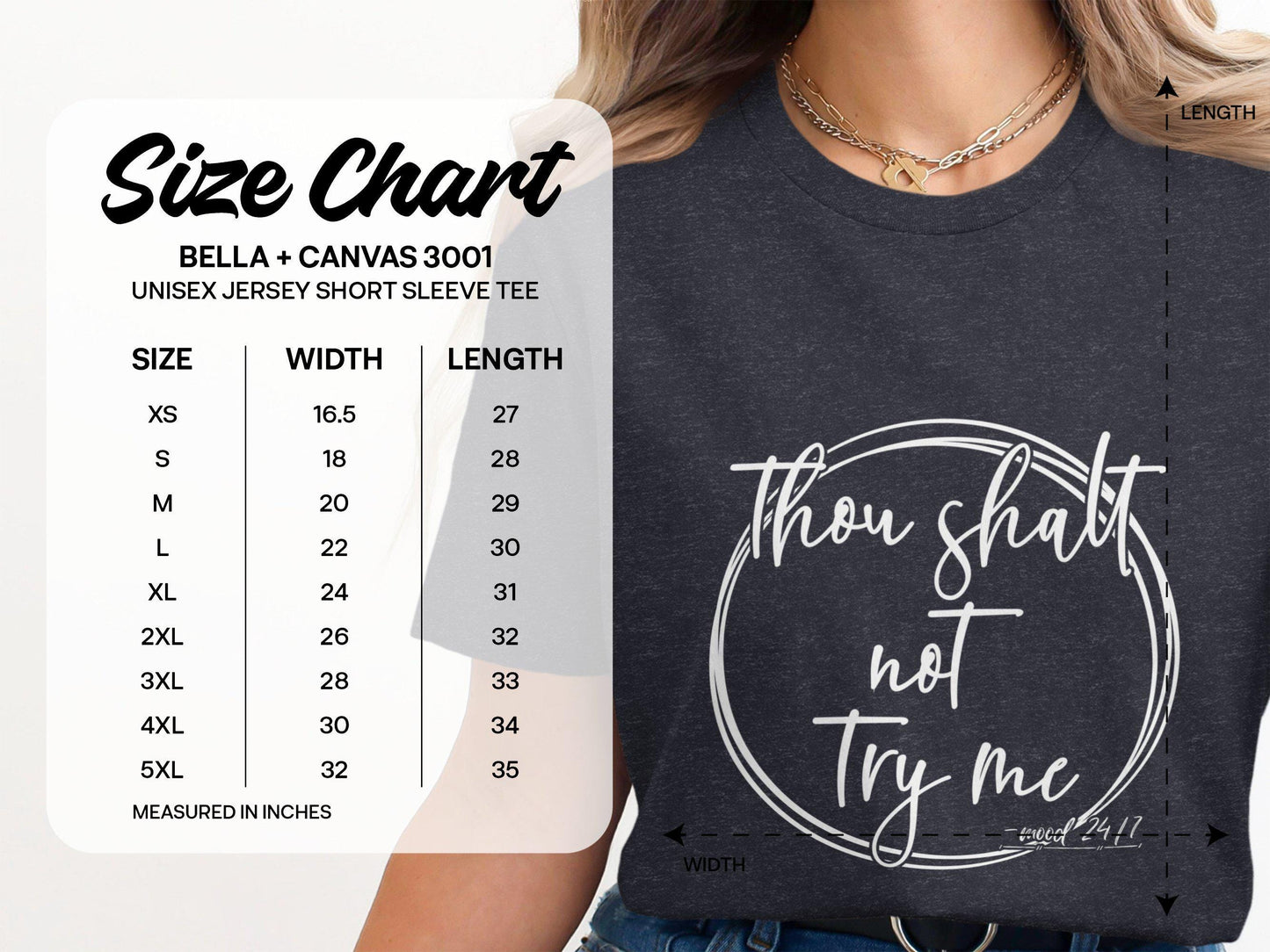 Sarcastic Mom T-Shirt: Thou Shalt Not Try Me, Funny Graphic Tee