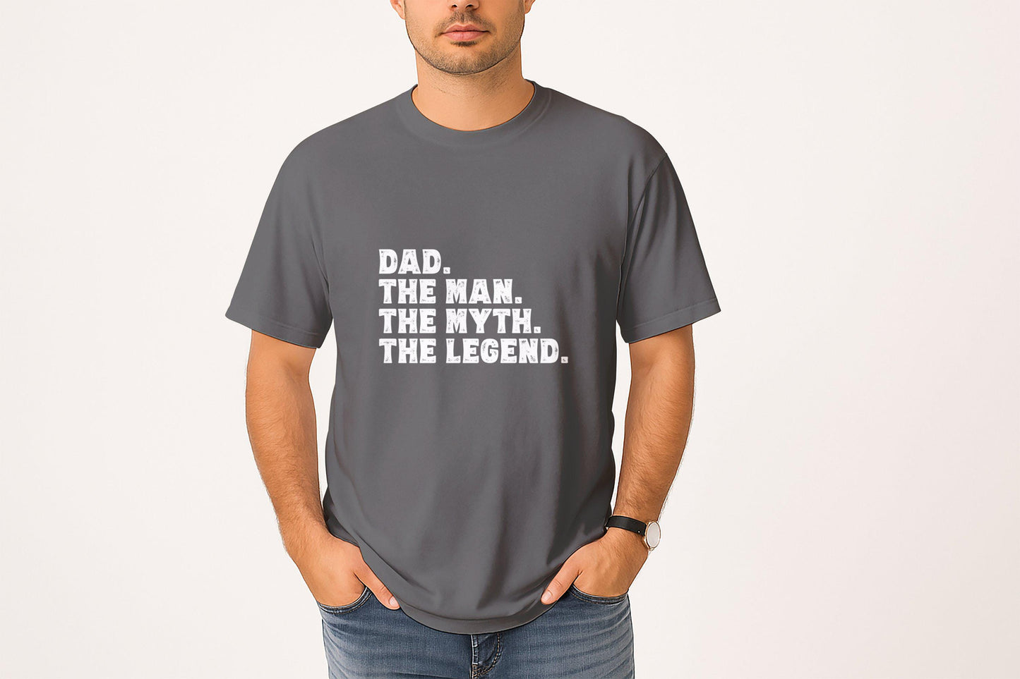 Dad the Man the Myth the Legend T-Shirts, Fathers Day Gift, Gift for Dad, Papa Tee, Mens Dad Shirt, Funny Dad Tee, Best Dad Ever