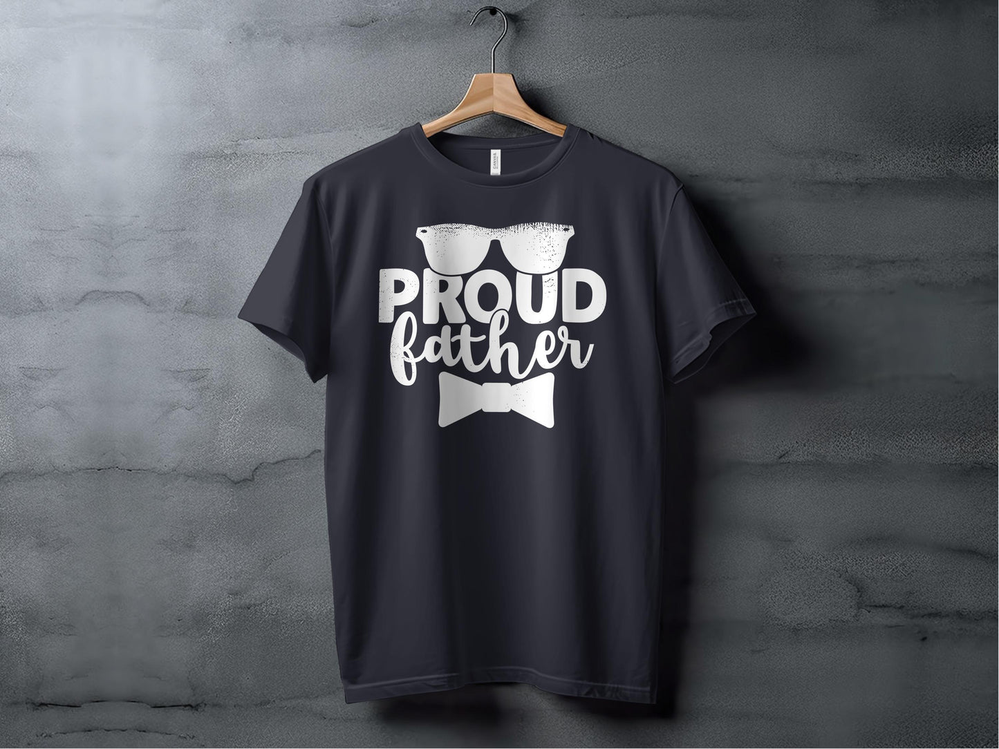 Proud Father T-Shirts, Father's Day Gift, Gift for Dad, Papa T-Shirts, Mens Graphic Tee, Birthday Gift, Dad T-Shirts, Fashionable Dad Wear