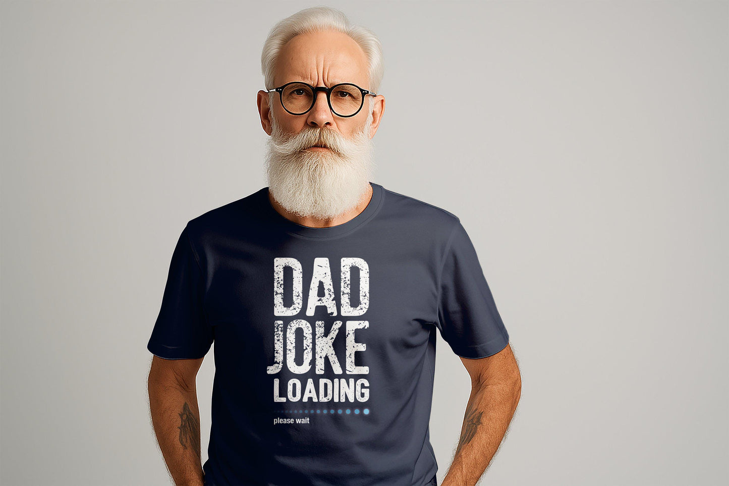 Dad Joke Loading T-Shirts, Funny Dad Shirt, Gift for Dad, Fathers Day Tee, Pun Shirts, Novelty Present