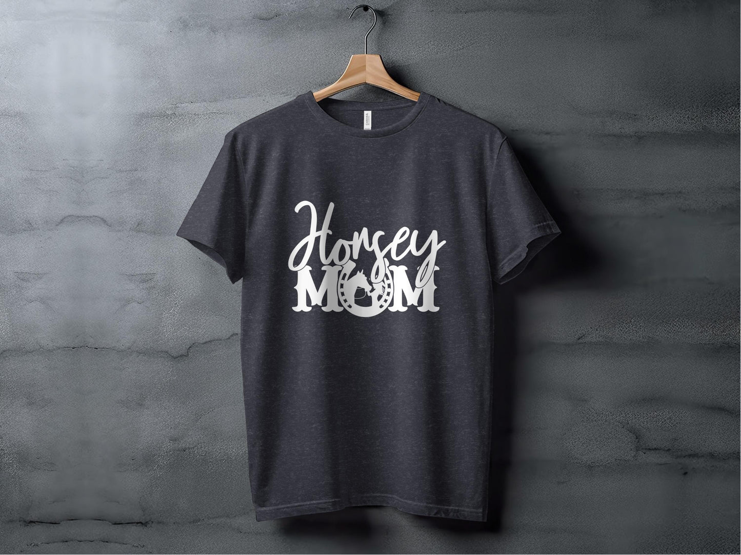 Horsey Mom T-Shirt: Equestrian Horse Lover Gift