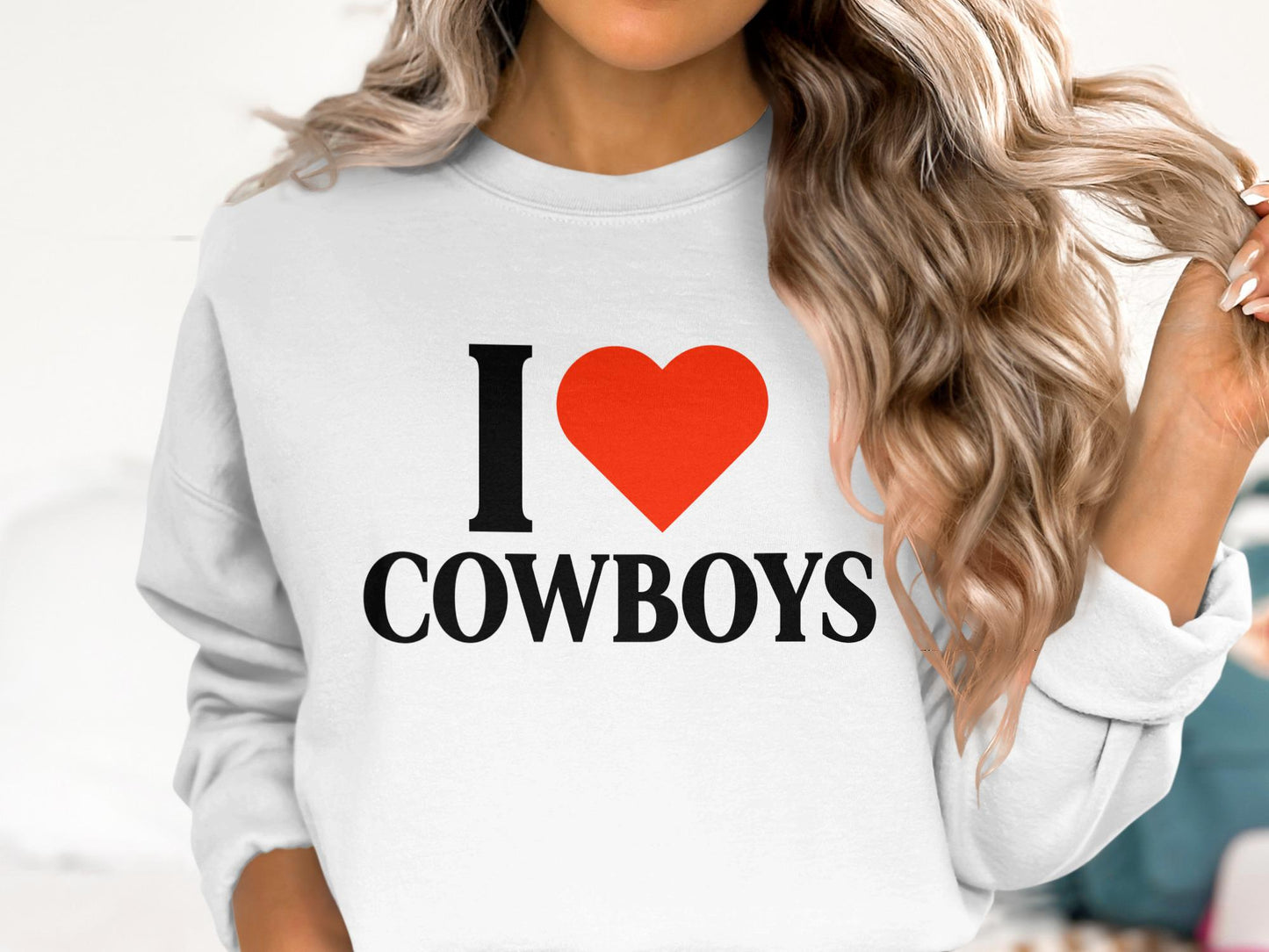 I Heart Cowboys T-Shirt, Western Fan Apparel