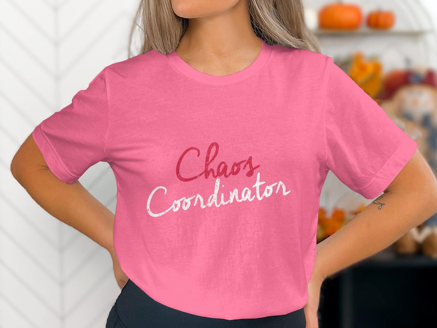 Chaos Coordinator T-Shirts, Funny Mom Shirt, Mother's Day, Gift for Mom, Mom Life T-Shirts, Chaos T-Shirts, Trendy T-Shirts, Gifts for Her