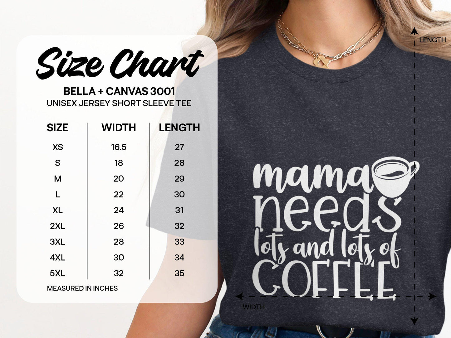 Mama Needs Coffee T-Shirt: Funny Mom Life Tee