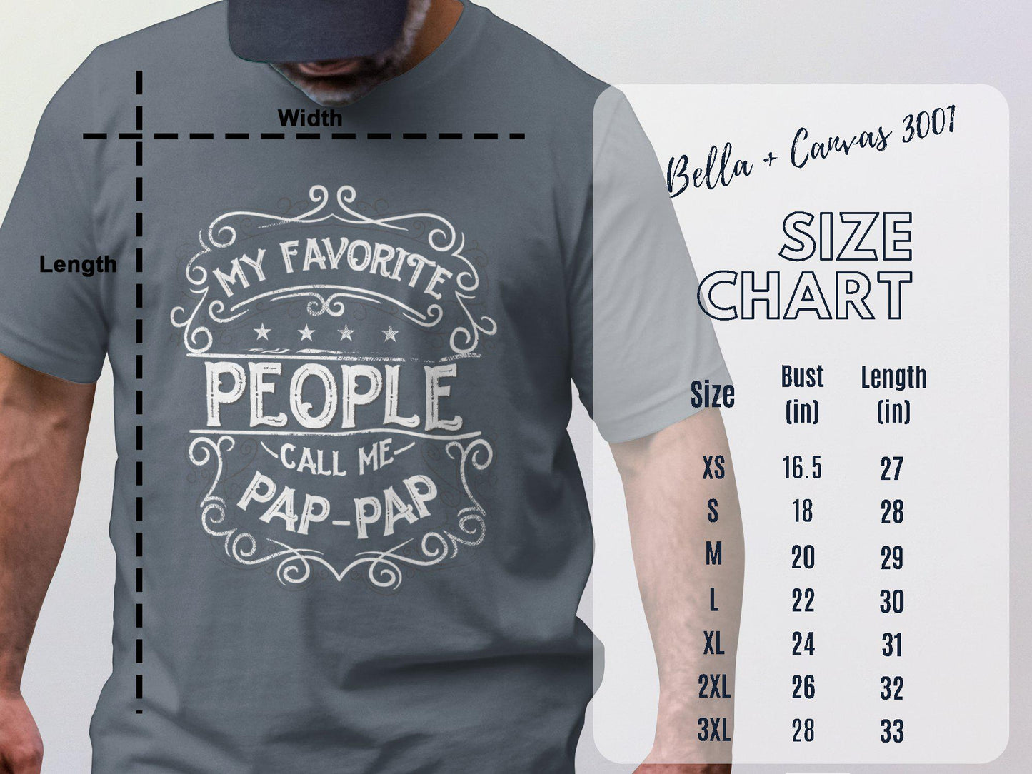 My Favorite People Call Me Pap Pap T-Shirts, Gift for Dad, Fathers Day Apparel, Grandfather T-Shirt, Papa Tee, PapPap Shirt